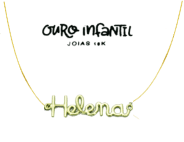 Colar personalizado com NOME - Veneziana