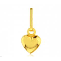 Pingente de ouro 18k coração mini